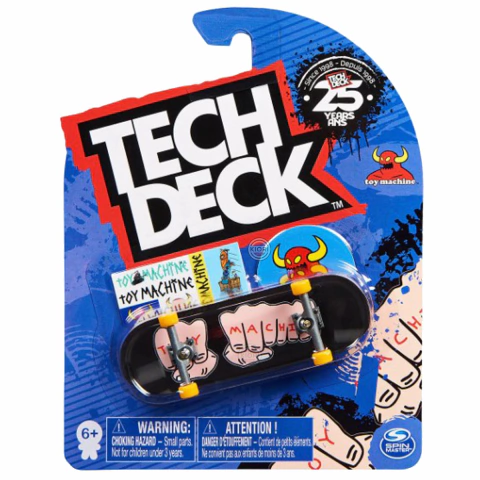 Tech deck 96mm - Toy Machine Mãos - Tech Deck