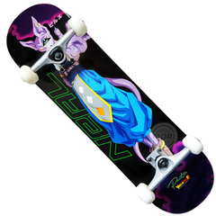 Skate Completo Profissional Primitive - Primitive X Dragon Ball Super Neal Beerus 8.37"