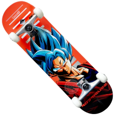 Skate Completo Profissional Primitive - Paul Rodriguez SSG Goku