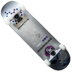 Skate Completo Profissional Primitive - Pro model Paul Rodriguez Spaced