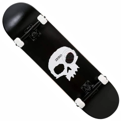 Skate completo profissional - Zero Single Skull 8.0"