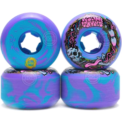 Roda Slime Balls 54mm Brains Speed Balls Blue Purple Swirl - 99a