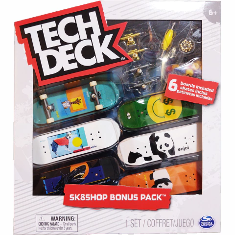 Tech Deck - World Edition - Sk8shop Bonus Pack - Enjoi
