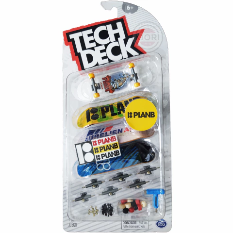 Skate de Dedo Coleção Plan B - Tech Deck Ultra DLX