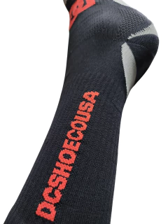 Meia DC Shoes - preta Performance DC23A - loja online