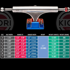Truck Ace AF1 66 polished 9" - SKATE SHOP KIORI SKATES - monte seu skate  