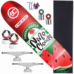 Skate completo profissional - Nineclouds 8.0" Watermelon