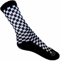 Meia de skate e Casual - Sox Crue - xadrez