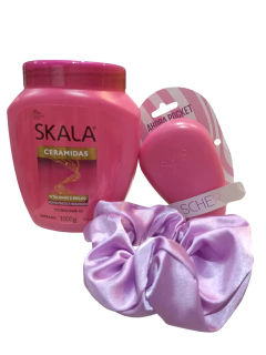 - Kit Skala Ceramidas G3 Máscara Vegana Cabello Dañado Brillo 1kg