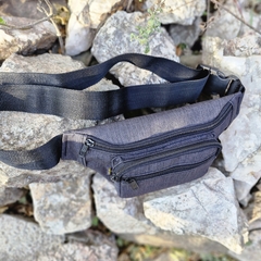 Riñonera cuatro bolsillos JASPEADA BLACK - tienda online