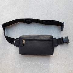 Riñonera tres compartimentos CLASSIC BLACK en internet