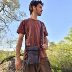 Bandolera mini bag JASPEADA BLACK - Amanita