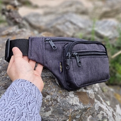 Riñonera cuatro bolsillos JASPEADA BLACK - comprar online