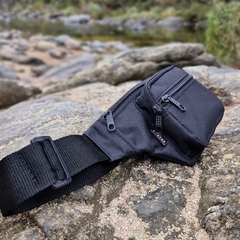 Riñonera cuatro bolsillos CORDURA BLACK - Amanita