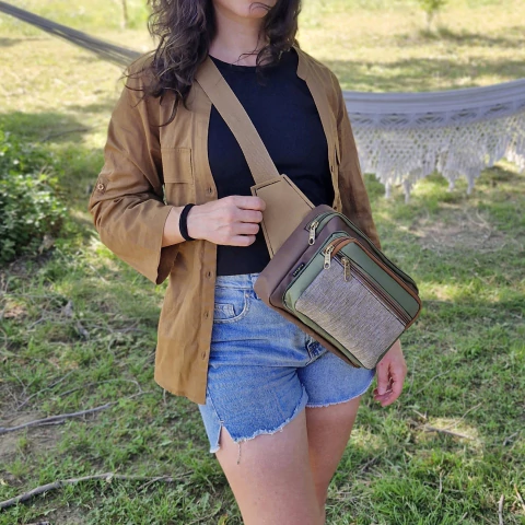 Riñonera XL NOGAL - comprar online