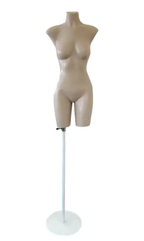 TORSO FIBRA BASE PLATO BLANCA