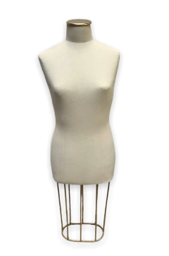 BUSTO DAMA CON BASE ENREJADA - Maniquies Argentina