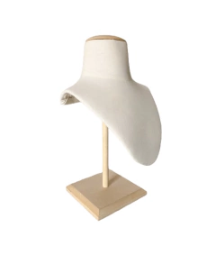 PECHERA CON BASE MADERA CUADRADA CRUDA - Maniquies Argentina