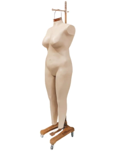 MANIQUI COLGANTE DAMA XL SIN BRAZOS BASE HERRADURA OXIDO