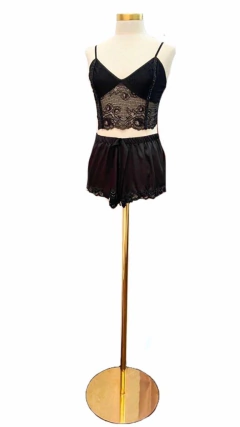 BUSTO DAMA BASE PLATO DE HIERRO BRONCE LUXURY - Maniquies Argentina