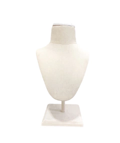 PECHERA CON BASE DE MADERA CUADRADA BLANCA