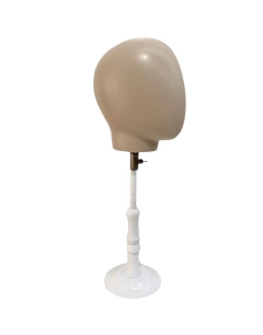 CABEZA FIBRA EXHIBIDORA BASE MADERA CIRCULAR en internet