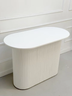 MESADA CURVA CON VARILLAS - comprar online