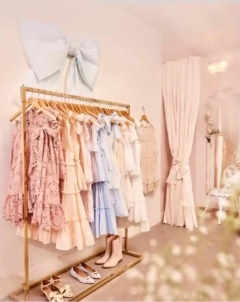 PERCHERO MINIMALISTA BRONCE Y CROMO