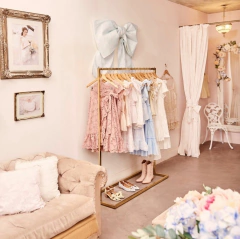 PERCHERO MINIMALISTA BRONCE Y CROMO - tienda online