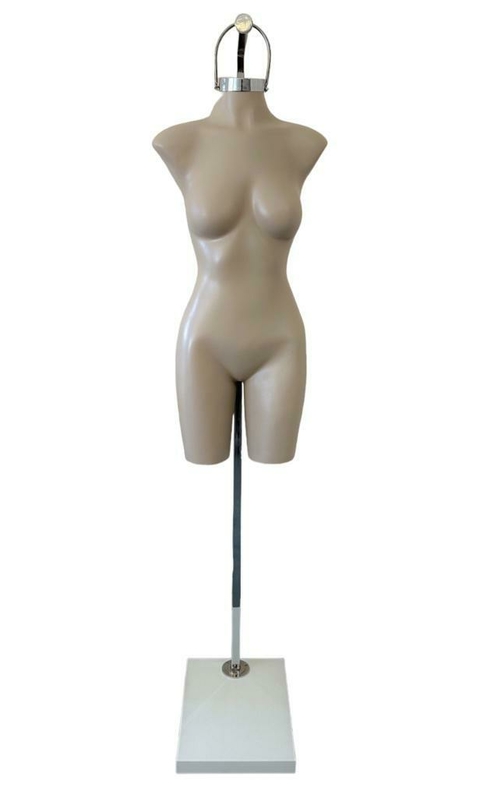 TORSO FIBRA COLGANTE BASE BOSTON CAÑO CROMO
