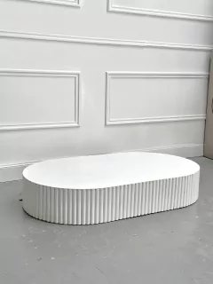 TARIMA DE MADERA CURVA CON VARILLADO - comprar online