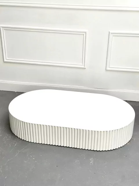 TARIMA DE MADERA CURVA CON VARILLADO