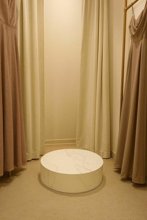 TARIMA CIRCULAR REVESTIDA EN PVC