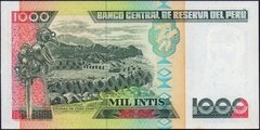 11809 PERU - 1000 INTIS 1988 - FE - comprar online