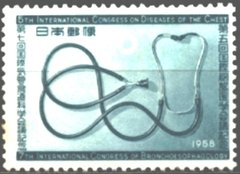 16216 JAPÃO - 5º CONGRESSO INTERNACIONAL DE DISEASES OF THE CHEST - 10 Y - 1958 - NOVO