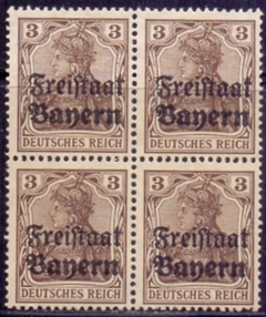 2185 .... BAYERN - 3 PFENNIG - QUADRA NOVA