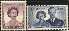 22332 NOVA ZELÂNDIA - VISITA REAL - SERIE MINT