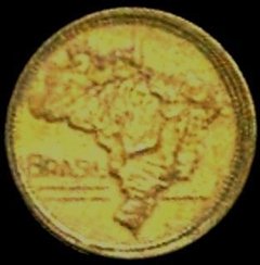 V230 REPÚBLICA - 1,00 CRUZEIRO 1949 - MAPA DO BRASIL