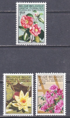 24953 ..... BELGICA - FLORES DE JARDIM - 1 9 7 0 - SERIE MINT