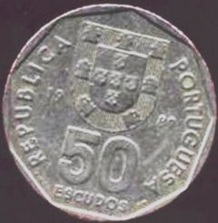 M2500 PORTUGAL - 50 ESCUDOS 1989 - NÍQUEL - comprar online