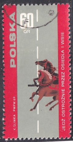 32678 ..... POLONIA - CAVALOS DE CORRIDA - USADO