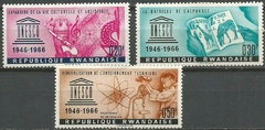 36129 RWANDA EXPOSIÇAO DE CULTURA E ARTISTA 1966