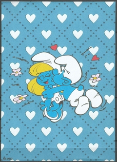 368 OS SMURFS COM ENVELOPE