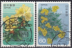 37346 ...... JAPÃO - FLORES - 1985 - SERIE