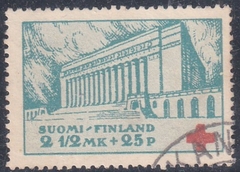 37695 ........ FINLANDIA - CRUZ VERMELHA - 1932 - Y172 - USADO
