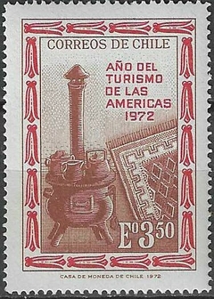 38350 CHILE - ANO TURISMO DA AMERICA 1972