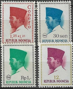 38358 INDONESIA - PRESIDENTE SUKARNO 1963