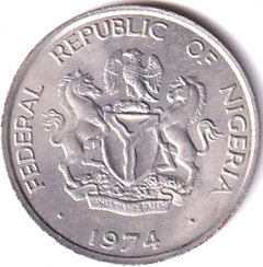 M3849 ..... NIGÉRIA - 10 KOBO 1974
