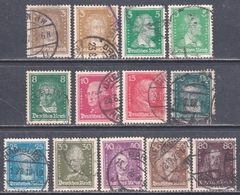 385/97 .... ALEMANHA REICH - HOMENS FAMOSOS - SERIE USADA COMPLETA - 1926 - comprar online