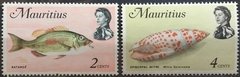3965 - MAURITIUS LOTE COM 2 SELOS